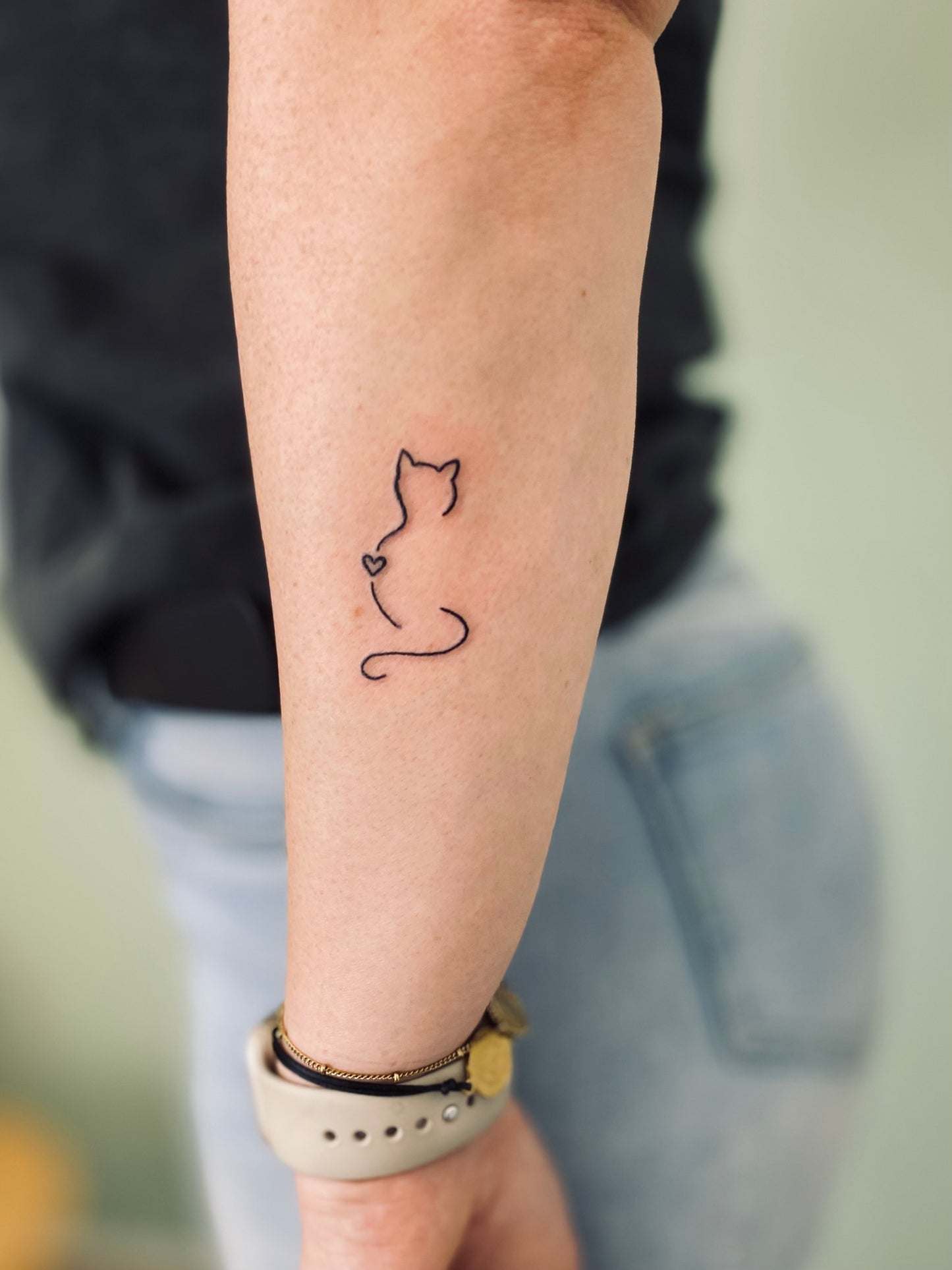 cat tattoo