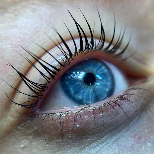 mooi gekrulde en gelifte wimpers met de lash lift. geniet van vollere wimpers zonder extensions of mascara